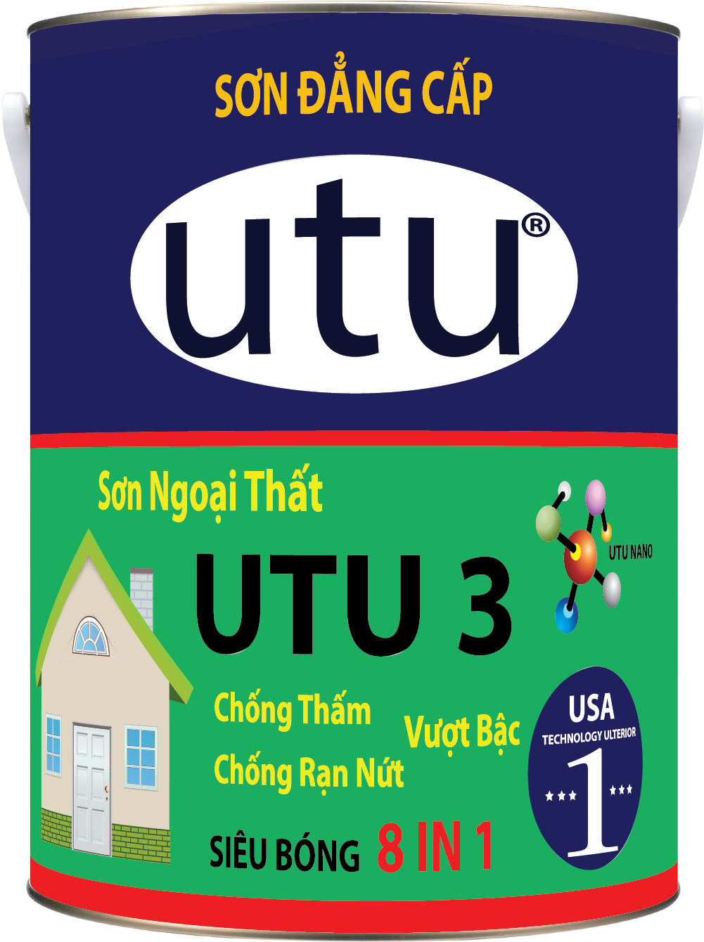 Sơn ngoại thất chống thấm - Sơn UTU - Công Ty TNHH Sơn UTU